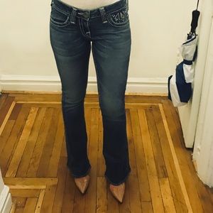 Low Rise Flair True Religion Jeans